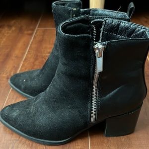 Madden girl black booties